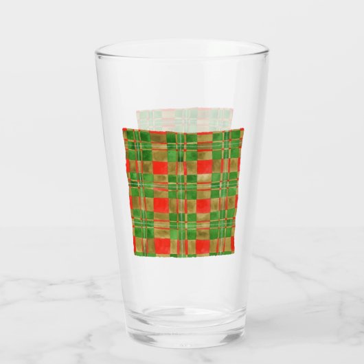 MAC GREGOR TARTAN Pintglas Glas (Achterkant)
