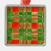 MAC GREGOR TARTAN Premium Square Ornament (Voorkant)