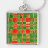 MAC GREGOR TARTAN Premium Square Sleutelhanger