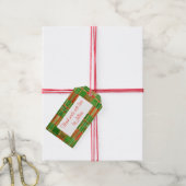 MAC GREGOR TARTAN rechthoek "Hand gemaakt" Labels Cadeaulabel (Met Touw)