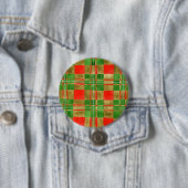 MAC GREGOR TARTAN Ronde Pin Button (In situ)