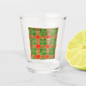 MAC GREGOR TARTAN Shot Glass Shot Glas (Voorkant)