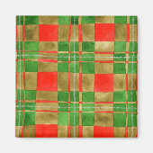 MAC GREGOR TARTAN Square Magnet (Voorkant)