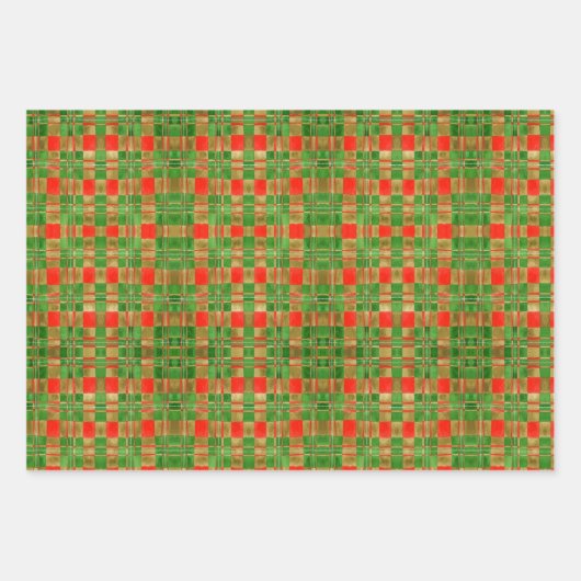 MAC GREGOR TARTAN Vlak Blad Verpakkend Document Inpakpapier Vel (Voorkant 3)