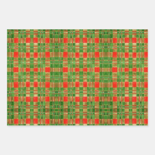 MAC GREGOR TARTAN Vlak Blad Verpakkend Document Inpakpapier Vel (Voorkant 2)