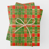 MAC GREGOR TARTAN Vlak Blad Verpakkend Document Inpakpapier Vel (In situ)