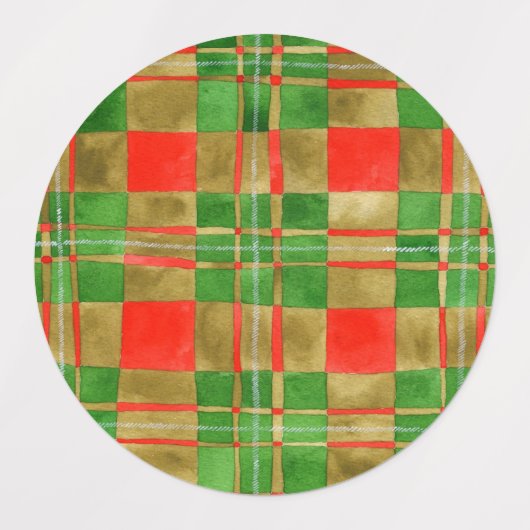 MAC GREGOR TARTAN Waterbestendige Labels (Design 2)