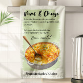 Mac & Kaas recept gepersonaliseerd Theedoek