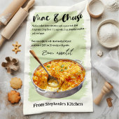 Mac & Kaas recept gepersonaliseerd Theedoek