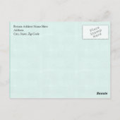 Mac Loves Cheese, Funny Cute Macaroni + Cheese Briefkaart (Achterkant)