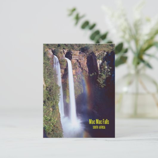 Mac Mac Herfsten Zuid-Afrika Briefkaart (Staand voorkant)