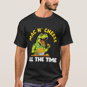 Mac N Cheese Kinder Jongens Jeugd Grappige Macaron T-shirt