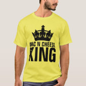 MAC N CHEESE KING DAD T-SHIRTS (Voorkant)