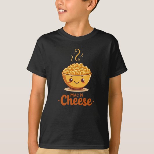 Mac N Cheese Mooie Kom T-shirt (Voorkant)