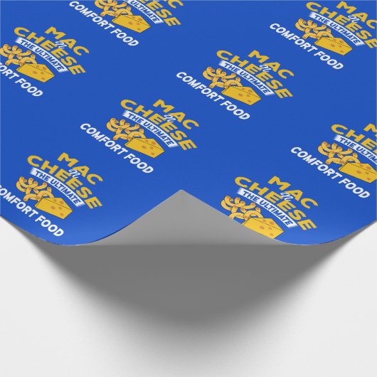 Mac n Cheese Wrapping Paper Cadeaupapier (Hoek)