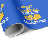 Mac n Cheese Wrapping Paper Cadeaupapier (Rol Hoek)