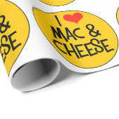 Mac n Cheese Wrapping Paper Cadeaupapier (Rol Hoek)