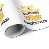 Mac n Cheese Wrapping Paper Cadeaupapier (Rol Hoek)