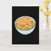 Mac n-kaas kaart (Gele Bloem)