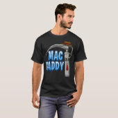 Mac Papa Anesthesie Laryngoscope Humor T-shirt (Voorkant volledig)