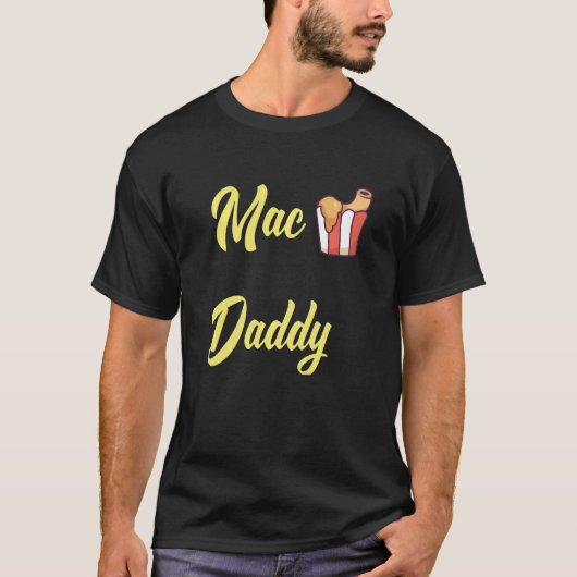 Mac papa Pasta T-shirt (Voorkant)