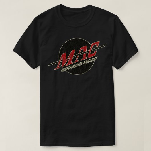 MAC Performance Uitlaat 1970 T-shirt (Design voorkant)