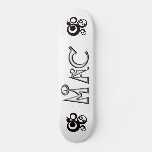 mac persoonlijk skateboard (Voorkant)