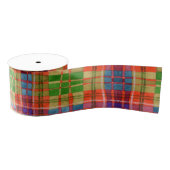 MAC RAE TARTAN 3"Breed Grosgrain Lint (Spoel)