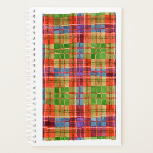 MAC RAE TARTAN 5.5x8.5 Planner (Voorkant)