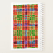 MAC RAE TARTAN 5.5x8.5 Planner (Achterkant)