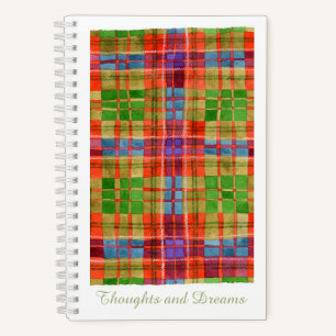 MAC RAE TARTAN 5.5x8.5 Spiraalvormig Notitieboek