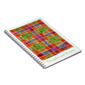 MAC RAE TARTAN 6.5x8.75 spiraal Notitieboek (Rechterzijde)