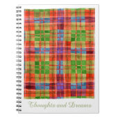 MAC RAE TARTAN 6.5x8.75 spiraal Notitieboek (Voorkant)