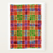 MAC RAE TARTAN 8.5x11 Planner / Agenda (Achterkant)