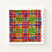 MAC RAE TARTAN 8.5x8.5 Spiraalvormig Notitieboek (Achterkant)