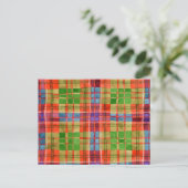 MAC RAE TARTAN Ansichtkaart Briefkaart (Staand voorkant)