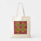 MAC RAE TARTAN Budget Canvas tas (Achterkant)