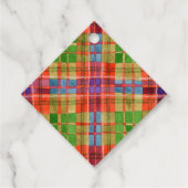 MAC RAE TARTAN Diamond Gift Labels (Voorkant)