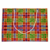 MAC RAE TARTAN Grote Gift Bag Groot Cadeauzakje (Voorkant)