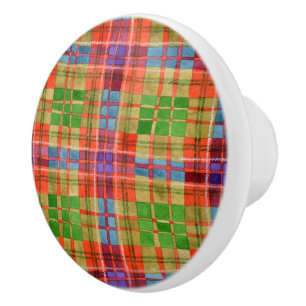 MAC RAE TARTAN-keramische knop
