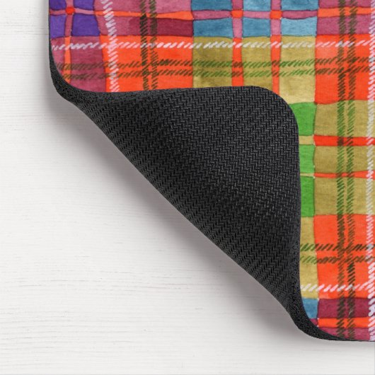 MAC RAE TARTAN Mousepad Muismat (Hoek)