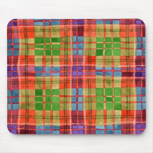 MAC RAE TARTAN Mousepad Muismat (Voorkant)