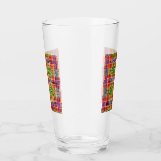 MAC RAE TARTAN Pint Glass Glas (Rechts)