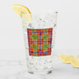 MAC RAE TARTAN Pint Glass Glas