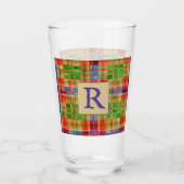 MAC RAE TARTAN Pint Glass Glas (Voorkant)