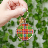 MAC RAE TARTAN Premium Round Sleutelhanger (Hand)