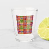 MAC RAE TARTAN Shot Glass Shot Glas (Voorkant)