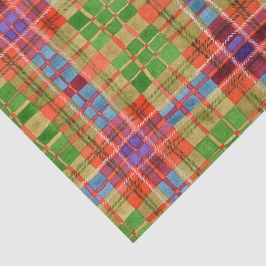 MAC RAE TARTAN-tissuepapier Tissuepapier (Detail)