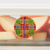 MAC RAE TARTAN Waterproof Etiketten Labels (Aangebracht)