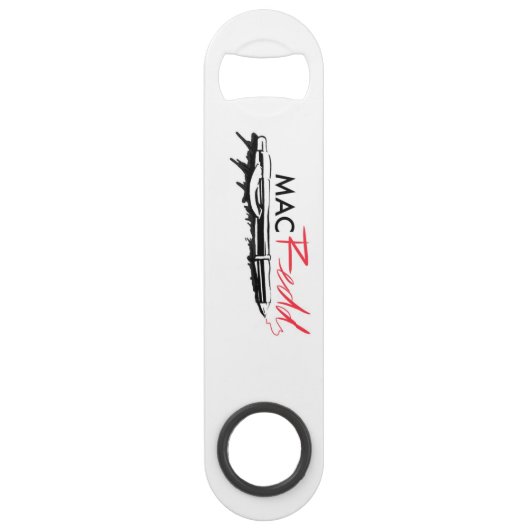 Mac Redd Bottle Opener Speed Flessenopener (Achterkant)